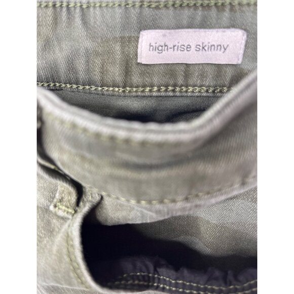 Sanctuary Women’s 6 28 High-Rise Skinny Camo Jeans Stretch Denim - Picture 7 of 13